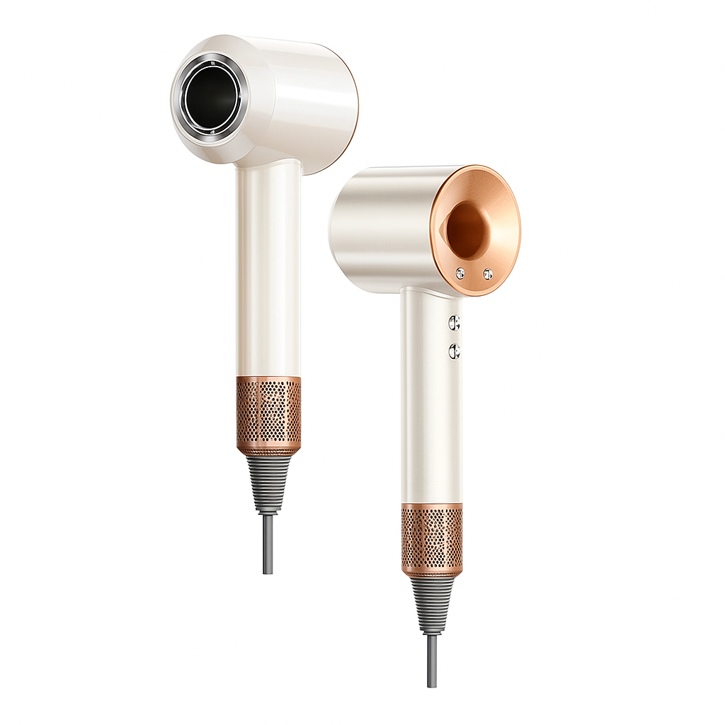 Sèche-Cheveux Professionnel Puissant – 5 en 1 Coiffage